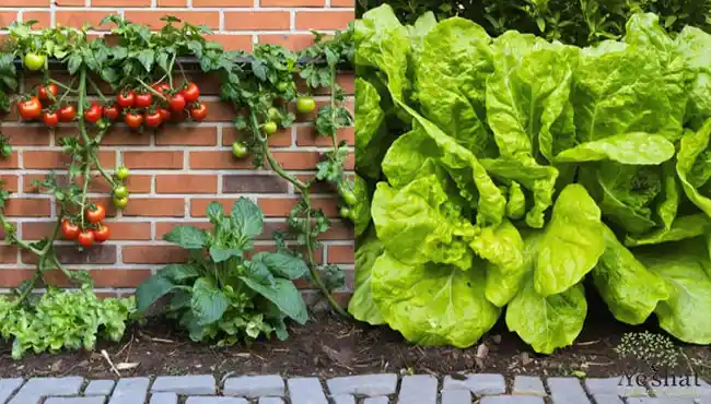 تغییر دکور باغ با کاشت سبزیجات