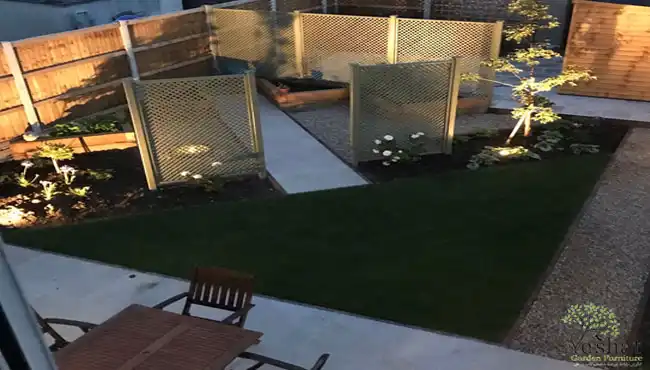 حصار باغ در تغییر دکوراسیون فضای باز