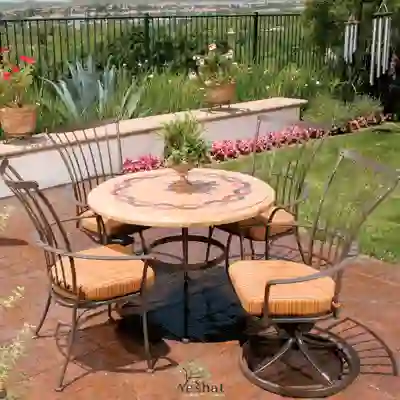 میز و صندلی باغی فلزی
